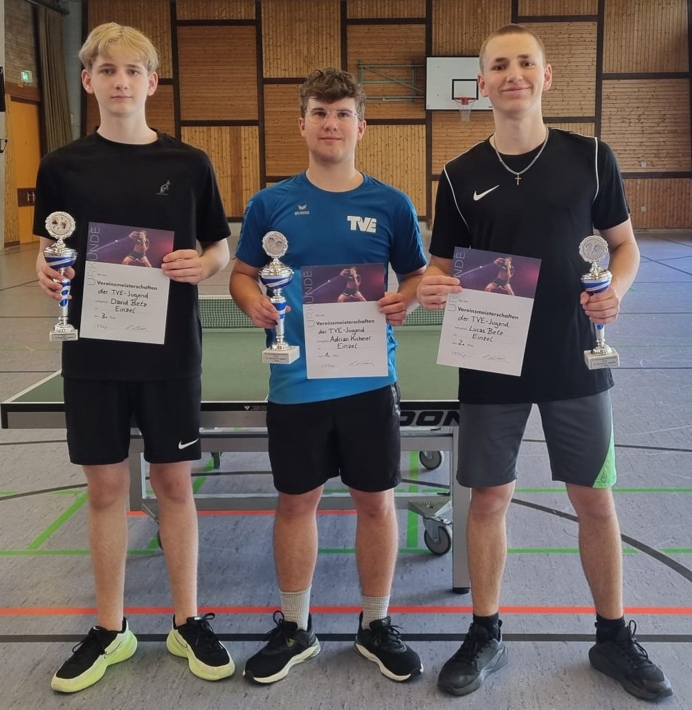 ** Tischtennis ** Adrian Kicherer verteidigt Titel