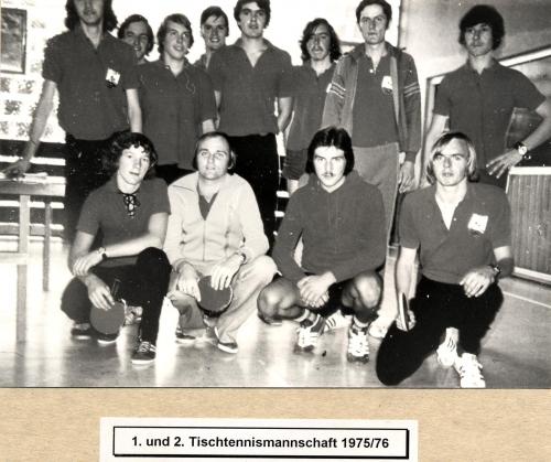1 2 tischtennismannschaft 75 76
