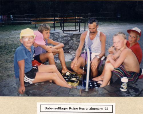 bubenzeltlager ruine herrenzimmern 92